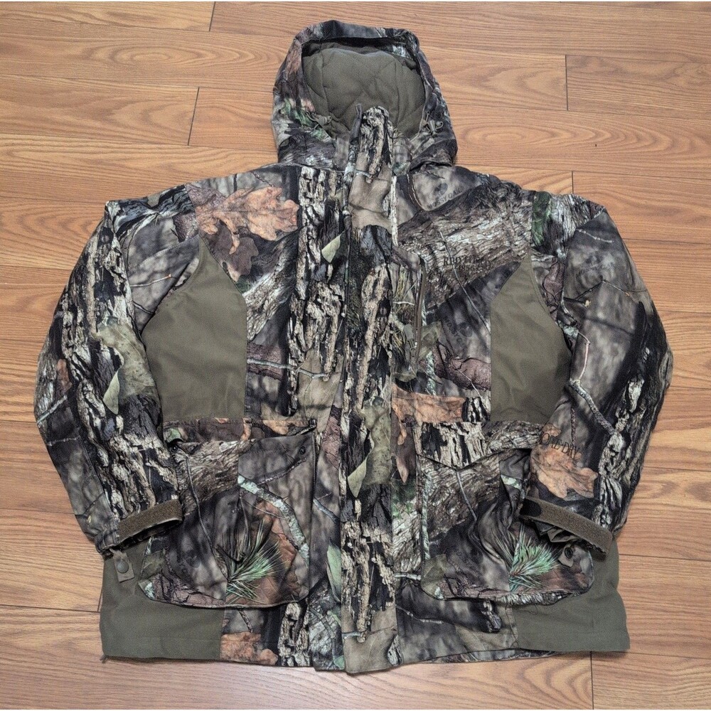 RedHead Mossy Oak Camo Jacket Mens XL Bone Dry With Zip out Liner Jacket